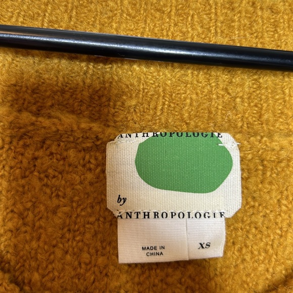 Anthropologie Wool/ Alpaca V Neck Sweater - Picture 2 of 4